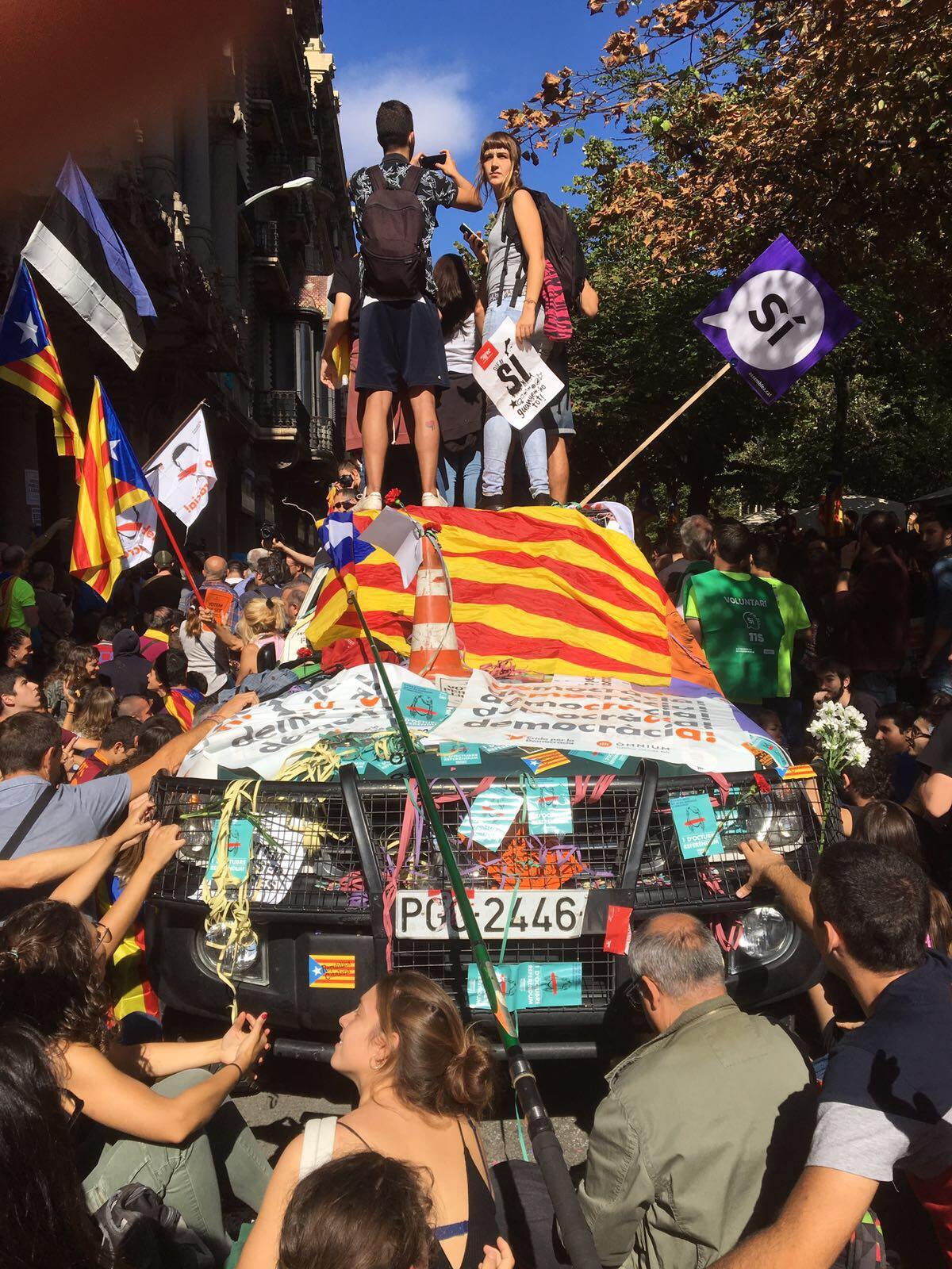 Carta abierta a un agente de la Guardia Civil desplegado contra el referéndum