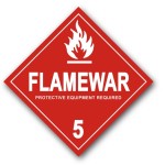 Flamewars, guerras de tartas, política microlocal e interlocución en aquello que es impopular