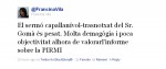 Malas prácticas de los políticos en la red IV: hacer juicios de valor peyorativos a tus rivales políticos, el caso de Francina Vila