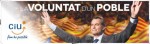Estupidiario de campaña, el trolleable cartel de CiU: La “voluntat d’un poble” también se expresa en contra de los recortes